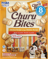 Churu Bites Chicken Recipe Wraps 96g - 8 unidades